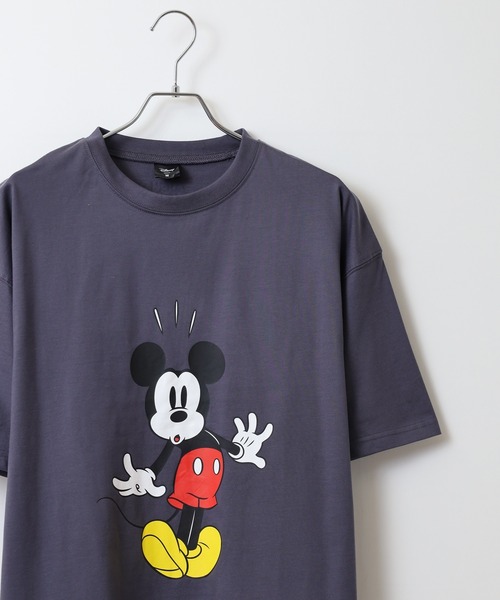 MICKEY MOUSE（ミッキーマウス） tシャツ オーバーTシャツ unisex
