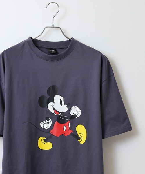 MICKEY MOUSE（ミッキーマウス） tシャツ オーバーTシャツ unisex