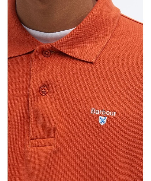 【豆柴さま専用】Barbour 新品　ポロシャツ Barbour 送料無料 バブアー ポロシャツ メンズ CORPATCH POLO