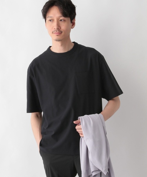 GLOBAL WORK（グローバルワーク） tシャツ サラサラ快適DRYポケットT