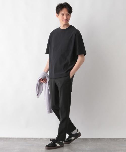 GLOBAL WORK（グローバルワーク） tシャツ サラサラ快適DRYポケットT