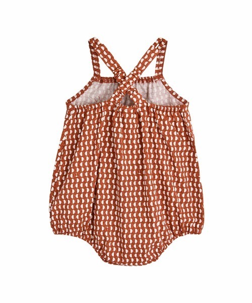 ベビー服 ロンパース 「2点セット」ロエルノースリーブカバーオール