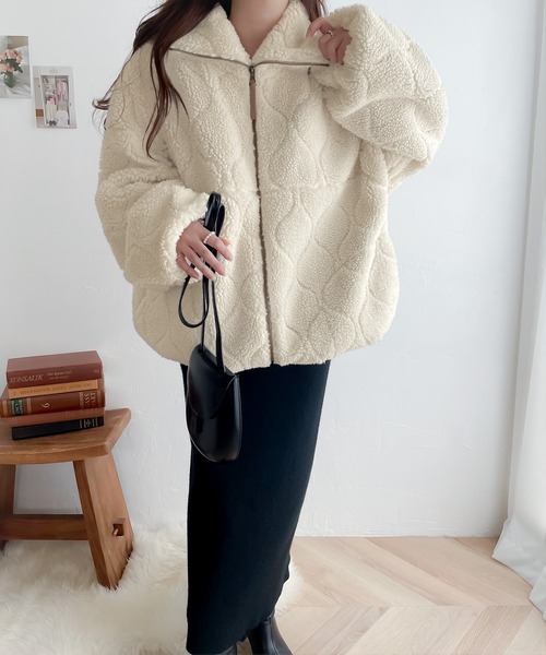 「classicalelf」 ブルゾン SMALL アイボリー レディース_画像4