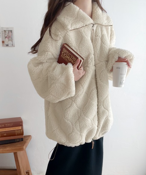 「classicalelf」 ブルゾン SMALL アイボリー レディース_画像5