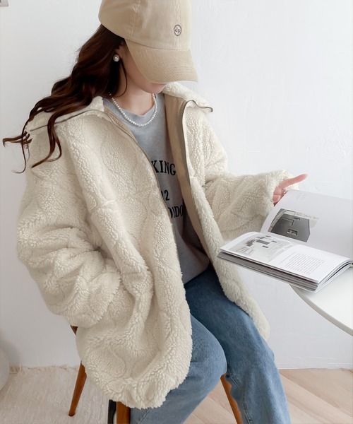 「classicalelf」 ブルゾン SMALL アイボリー レディース_画像6