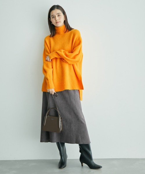 「ROPE'」 長袖ニット 38 ピンク レディース_画像7