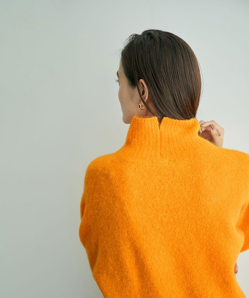 「ROPE'」 長袖ニット 38 ピンク レディース_画像9