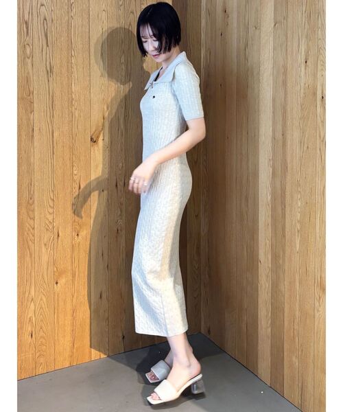POLO BCS ワンピース 「POLO BCSコラボ」カラーネックメランジ