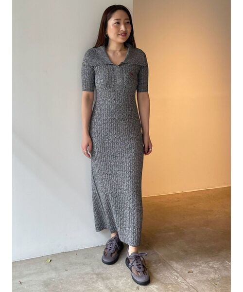 POLO BCS ワンピース 「POLO BCSコラボ」カラーネックメランジ