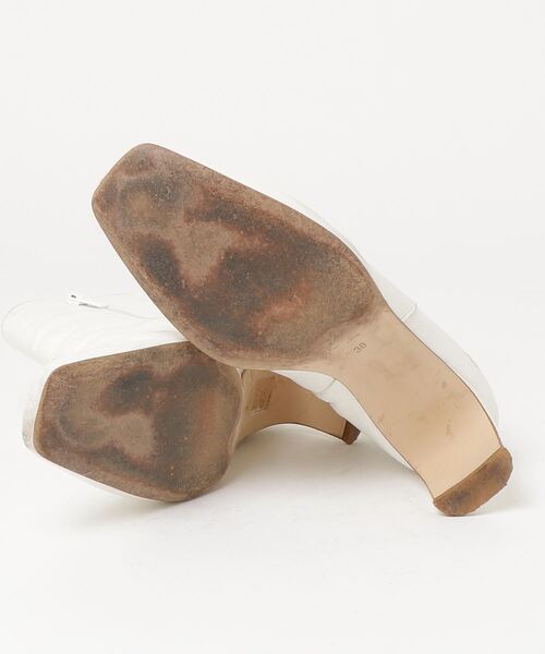 「CORSO ROMA，9」 ショートブーツ 38 ホワイト レディース_画像3