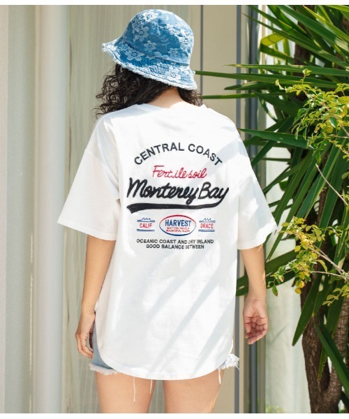 anap mimpi tシャツ SURF ロゴ 刺繍 オーバーサイズ シルエット