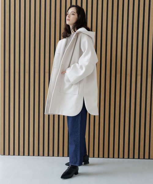 「LAKOLE」 コート SMALL ダークブラウン レディース_画像2