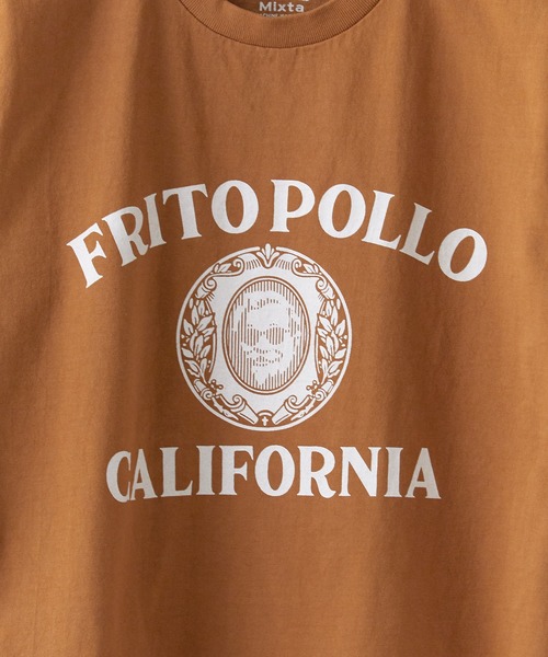 tシャツ MIXTA/ミクスタ FRITO POLLO SS CREWNECK T-SHIRTS Tシャツ レディース メンズ MIXTA tシャツ MIXTA/ミクスタ FRITO POLLO SS CREWNECK T