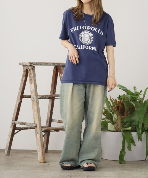 tシャツ MIXTA/ミクスタ FRITO POLLO SS CREWNECK T-SHIRTS Tシャツ レディース メンズ MIXTA tシャツ MIXTA/ミクスタ FRITO POLLO SS CREWNECK T