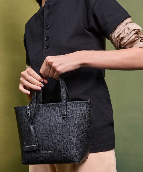 CHARLES ＆ KEITH トートバッグ Beryl ミニベリルトートバッグ