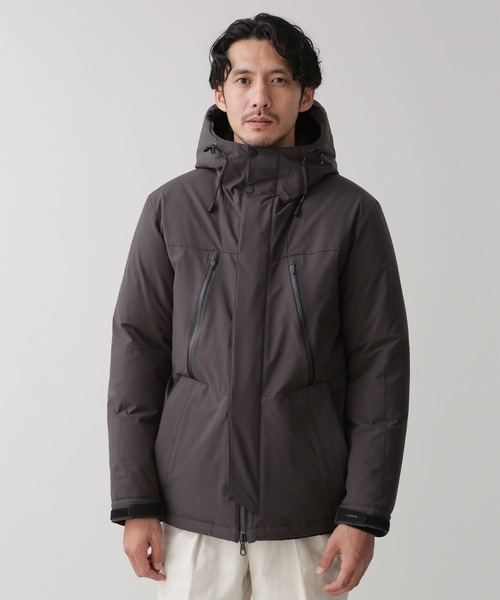 ♦︎【ナノユニバース】nano universe ダウンジャケット フード M NANO universe（ナノ・ユニバース） ダウンジャケット M ブラック