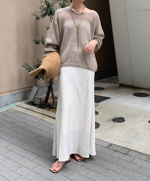DouDouニット DouDou ニット セーター ラメプルオーバー レディース
