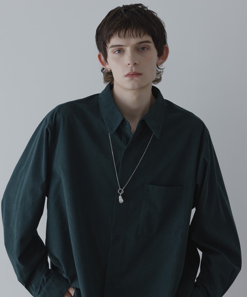 remer シャツ LOOSE BASIC OVERSIZE SHIRT - Drape Corduroy / ルーズ