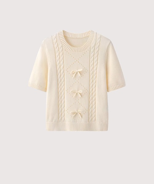 tシャツ French Summer Knit レディース