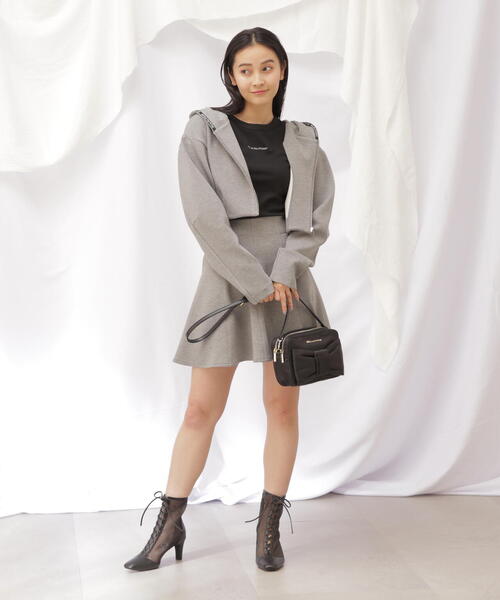 JILL by JILL STUART ブラックハンドバッグ　ショルダーバッグ JILL by STUART 「JILL STUART」 ショルダーバッグ FREE