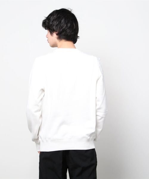 希少限定⭐DIESEL ディーゼル ビッグ ロゴ トレーナー M 白 国内正規品 ディーゼル(DIESEL) スウェット メンズパーカー・トレーナー