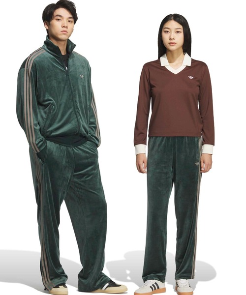 パンツ adidas Originals FB TRACK PANT VELOUR M adidas（アディダス） パンツ adidas FIREBIRD VELOUR TRACK PANTS