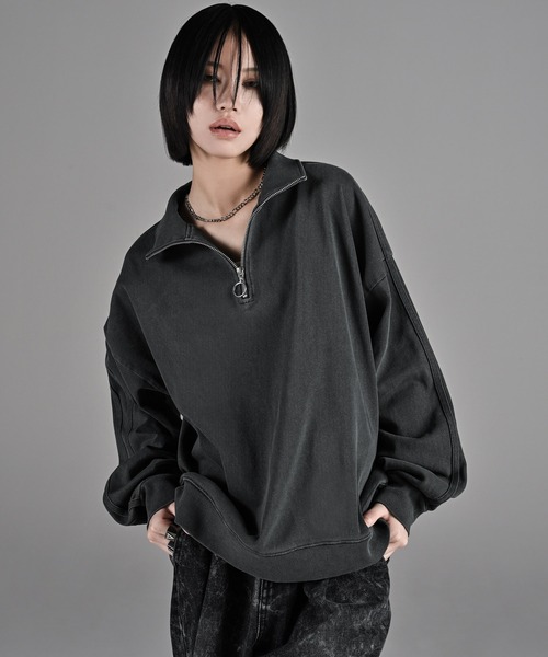 ADRER 「ADRER」 長袖Tシャツ S グレー メンズ : ZOZOTOWN Yahoo