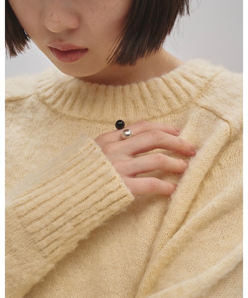 TODAYFUL【未使用に近い】Brashed Crewneck Knit TODAYFUL ニット セーター Brashed Crewneck Knit レディース