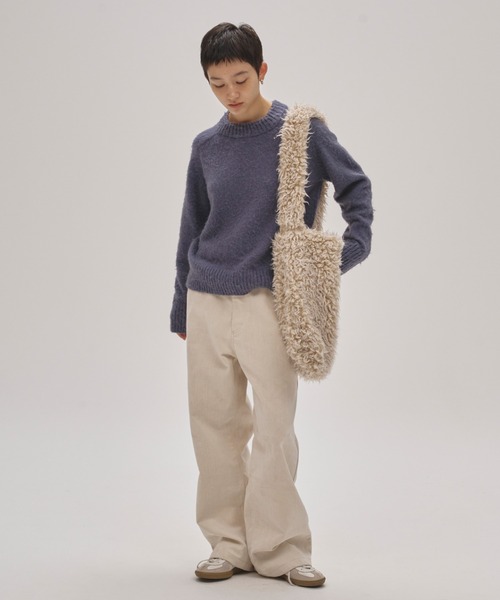 TODAYFUL【未使用に近い】Brashed Crewneck Knit TODAYFUL ニット セーター Brashed Crewneck Knit レディース