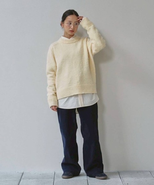 TODAYFUL ニット セーター Brashed Crewneck Knit レディース