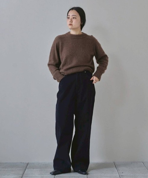 TODAYFUL ニット セーター Brashed Crewneck Knit レディース