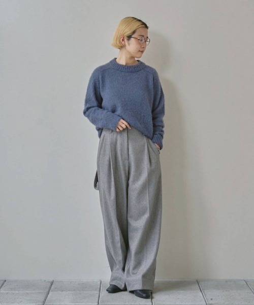 TODAYFUL【未使用に近い】Brashed Crewneck Knit 楽天市場】【即日出荷】TODAYFUL トゥデイフル Brashed Crewneck Knit