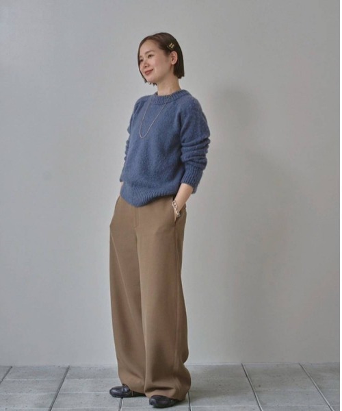 TODAYFUL【未使用に近い】Brashed Crewneck Knit TODAYFUL ニット セーター Brashed Crewneck Knit レディース