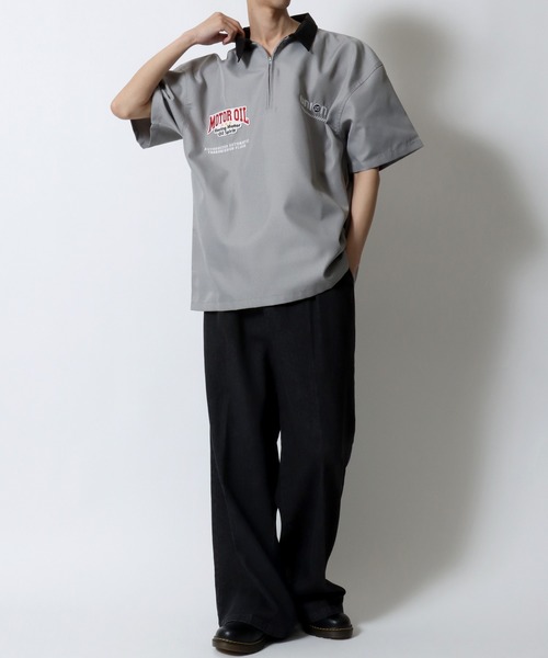 トップス c ZW COLLECTION DENIM TIE SHIRT - Mid-blue | ZARA United States
