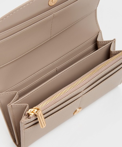 CHARLES ＆ KEITH（チャールズ&キース） ミニ 長財布 財布 Briony