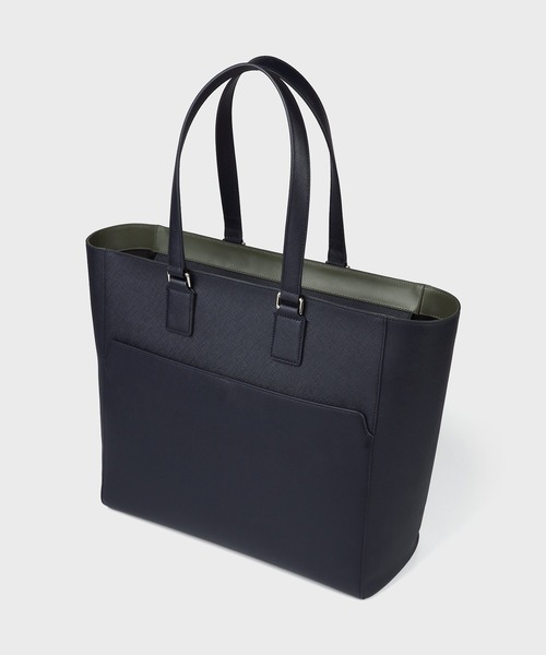 Paul smith ポールスミス 黒 トートバッグ 革 ビジネスバッグ