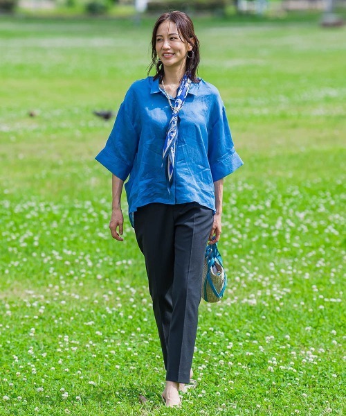 LAUTREAMONT（ロートレアモン） ブラウス シャツ 「WEB限定」ラミー