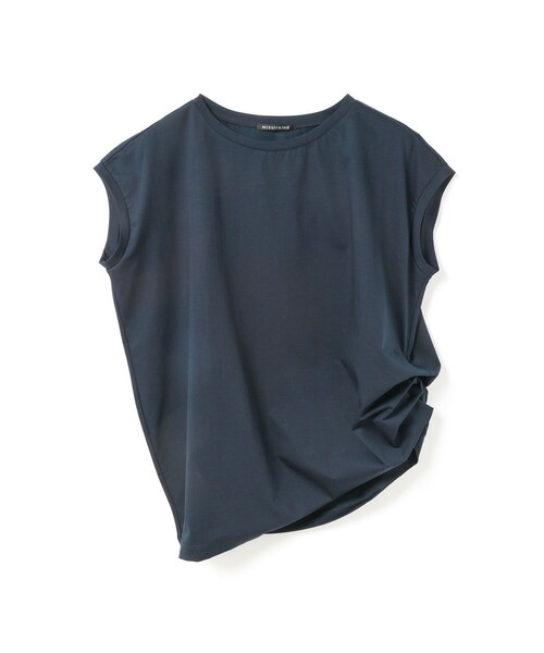 tシャツ mizuiro ind フレンチスリーブサイドアッププルオーバー レディース mizuiroind tシャツ mizuiro ind フレンチスリーブサイドアップ