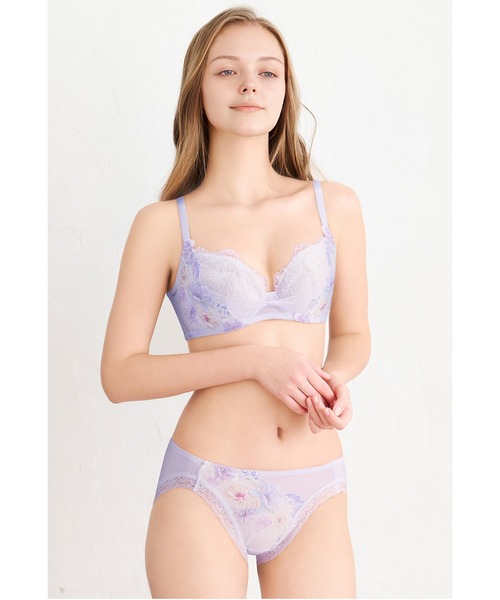 Wacoal リボンブラ　ブラジャーショーツ2組セット D70 ワコール WACOAL（ワコール） ショーツ 「リボンブラ 脇すっきり」 ショーツ