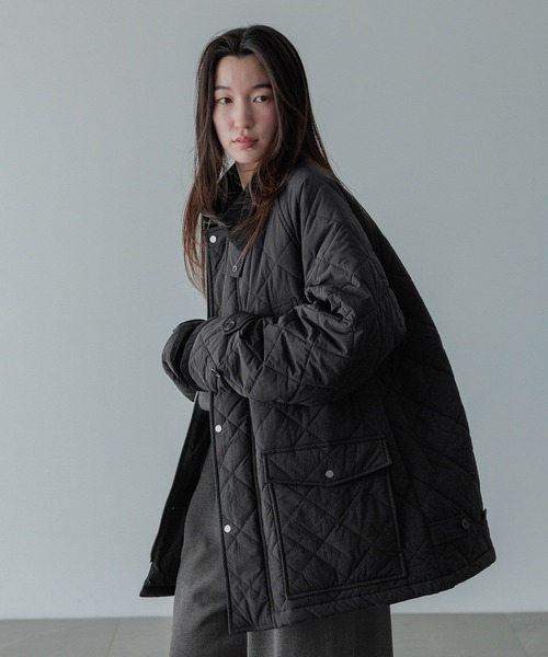 LOWRYS FARM ブルゾン アウター 「LFM(U)」キルトハンティング