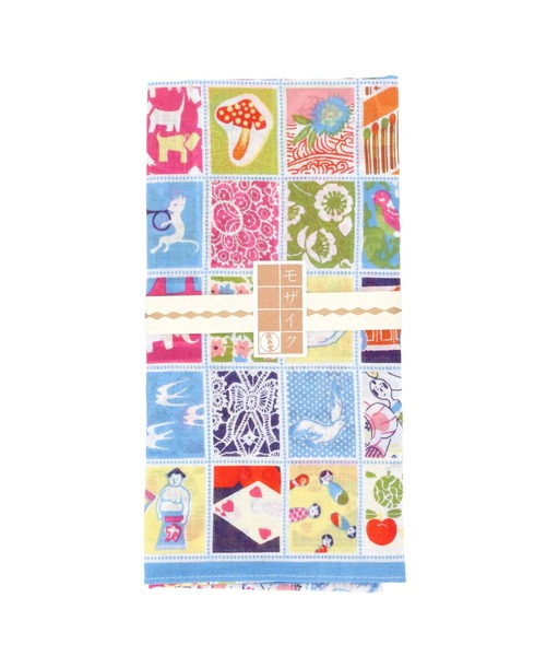 【未使用品】ブランド 大判ハンカチ ヴィンテージ 4枚セット BACKYARD FAMILY（バックヤードファミリー） ハンカチ 夜長堂 大判