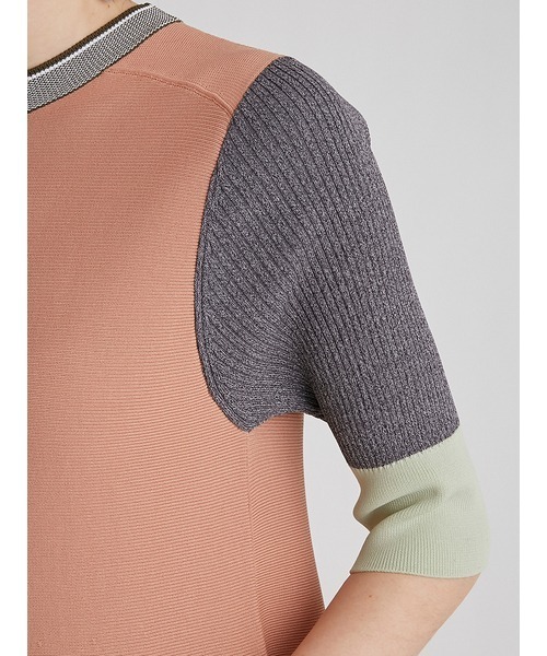 FURFUR（ファーファー） 半袖ワンピース FREE ラベンダー レディース