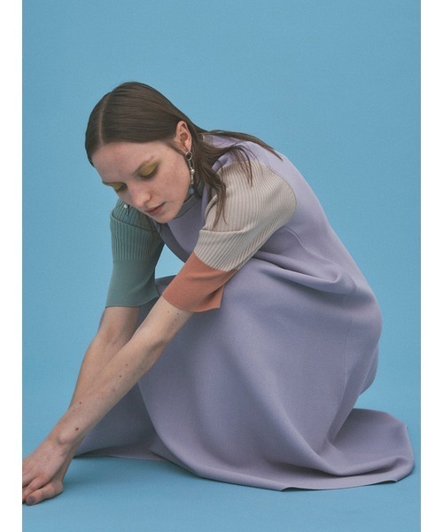 FURFUR（ファーファー） 半袖ワンピース FREE ラベンダー レディース