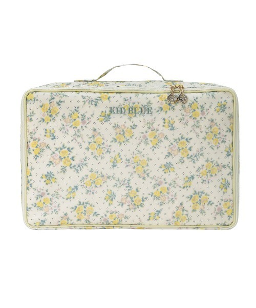 KID BLUE（キッドブルー） ポーチ -ピンドットフラワーG