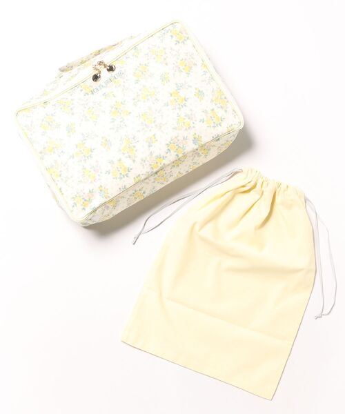 KID BLUE（キッドブルー） ポーチ -ピンドットフラワーG