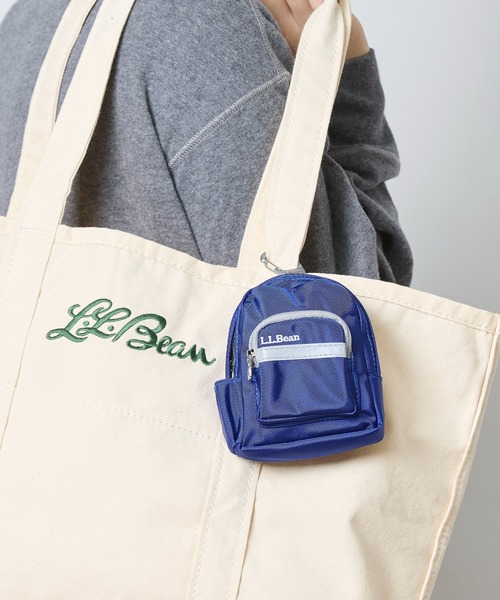 LLBeanブラックメッセンジャーバッグ+キーホルダーのおまけ付き L.L.Bean（エルエルビーン） キーホルダー マイクロ・オリジナル