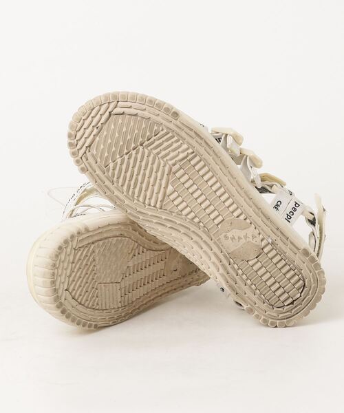 「SHAKA」 フラットサンダル 22cm ホワイト レディース_画像3