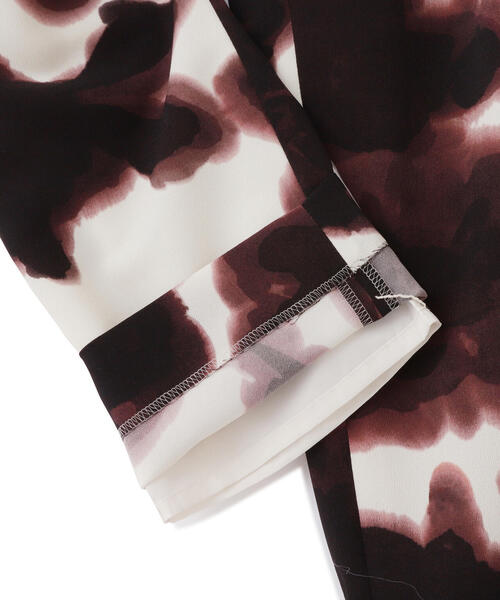 ADORE（アドーア） パンツ ロールシャッハプリントパンツ レディース