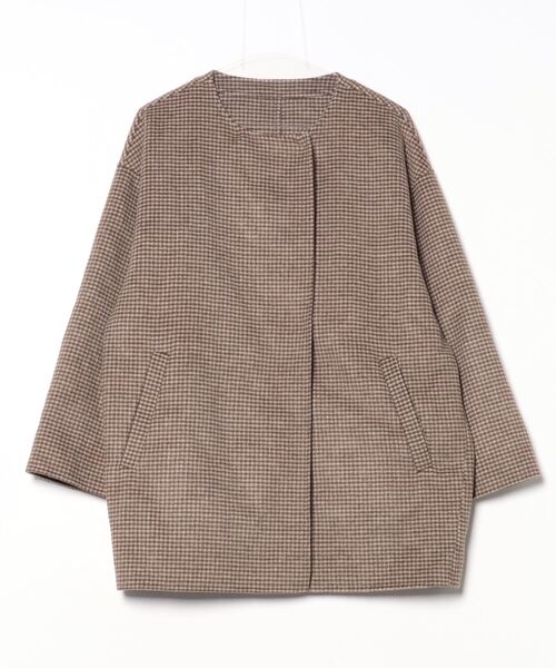 SLOBE IENA（スローブイエナ） ノーカラーコート FREE ベージュ