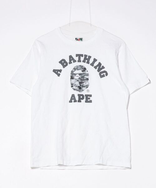 A BATHING APE（アベイシングエイプ） 半袖Tシャツ SMALL ホワイト